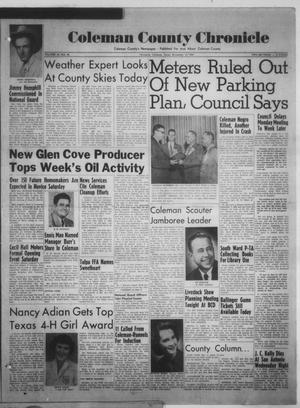 Coleman County Chronicle (Coleman, Tex.), Vol. 20, No. 46, Ed. 1 Thursday, November 13, 1952