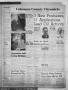Thumbnail image of item number 1 in: 'Coleman County Chronicle (Coleman, Tex.), Vol. 21, No. 6, Ed. 1 Thursday, February 5, 1953'.