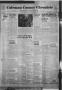 Thumbnail image of item number 1 in: 'Coleman County Chronicle (Coleman, Tex.), Vol. 11, No. 51, Ed. 1 Thursday, December 9, 1943'.