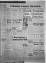 Thumbnail image of item number 1 in: 'Coleman County Chronicle (Coleman, Tex.), Vol. 20, No. 51, Ed. 1 Thursday, December 18, 1952'.
