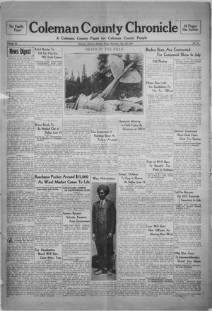 Coleman County Chronicle (Coleman, Tex.), Vol. 4, No. 21, Ed. 1 Thursday, May 28, 1936