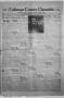 Newspaper: Coleman County Chronicle (Coleman, Tex.), Vol. 3, No. 46, Ed. 1 Thurs…