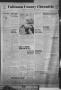 Thumbnail image of item number 1 in: 'Coleman County Chronicle (Coleman, Tex.), Vol. 12, No. 20, Ed. 1 Thursday, May 4, 1944'.