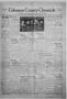 Primary view of Coleman County Chronicle (Coleman, Tex.), Vol. 5, No. 8, Ed. 1 Thursday, February 25, 1937