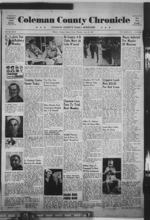 Coleman County Chronicle (Coleman, Tex.), Vol. 11, No. 27, Ed. 1 Thursday, June 24, 1943
