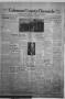 Newspaper: Coleman County Chronicle (Coleman, Tex.), Vol. 5, No. 46, Ed. 1 Thurs…