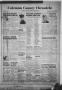 Thumbnail image of item number 1 in: 'Coleman County Chronicle (Coleman, Tex.), Vol. 13, No. 41, Ed. 1 Thursday, September 27, 1945'.