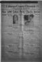 Primary view of Coleman County Chronicle (Coleman, Tex.), Vol. 3, No. 4, Ed. 1 Thursday, January 31, 1935