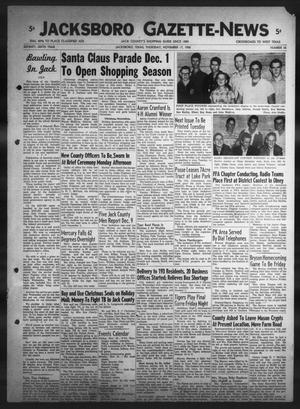 Jacksboro Gazette-News (Jacksboro, Tex.), Vol. 76, No. 25, Ed. 1 Thursday, November 17, 1955