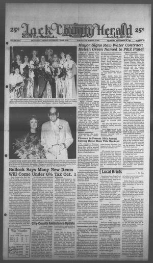 Jacksboro Gazette-News (Jacksboro, Tex.), Vol. 108, No. 20, Ed. 1 Thursday, September 24, 1987