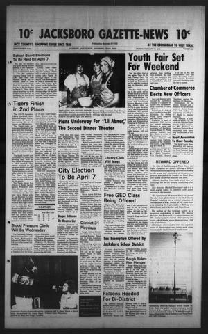Jacksboro Gazette-News (Jacksboro, Tex.), Vol. 100, No. 40, Ed. 1 Monday, February 19, 1979