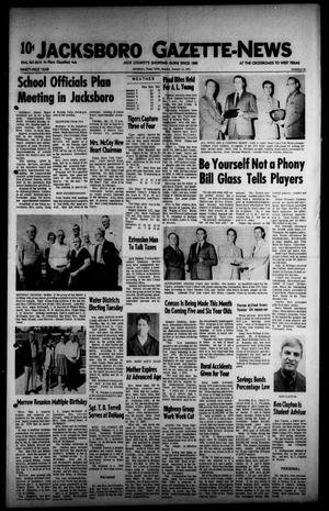 Primary view of object titled 'Jacksboro Gazette-News (Jacksboro, Tex.), Vol. 91, No. 33, Ed. 1 Monday, January 11, 1971'.