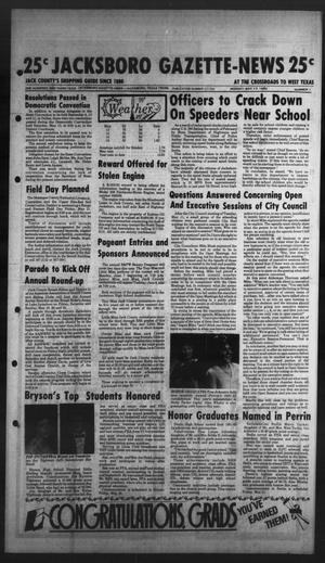 Primary view of object titled 'Jacksboro Gazette-News (Jacksboro, Tex.), Vol. 103, No. 1, Ed. 1 Monday, May 17, 1982'.