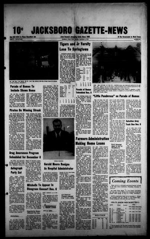Jacksboro Gazette-News (Jacksboro, Tex.), Vol. NINETY-FIFTH YEAR, No. 28, Ed. 1 Monday, December 2, 1974