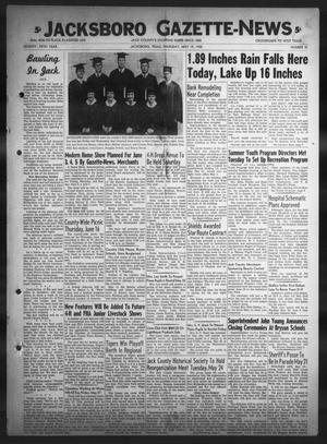 Primary view of object titled 'Jacksboro Gazette-News (Jacksboro, Tex.), Vol. 75, No. 51, Ed. 1 Thursday, May 19, 1955'.