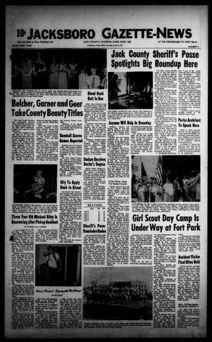 Jacksboro Gazette-News (Jacksboro, Tex.), Vol. 91, No. 2, Ed. 1 Thursday, June 11, 1970