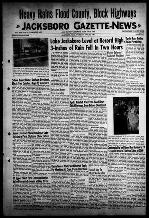 Jacksboro Gazette-News (Jacksboro, Tex.), Vol. 77, No. 47, Ed. 1 Thursday, April 25, 1957