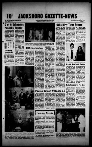 Jacksboro Gazette-News (Jacksboro, Tex.), Vol. NINETY-FIFTH YEAR, No. 18, Ed. 1 Monday, September 23, 1974