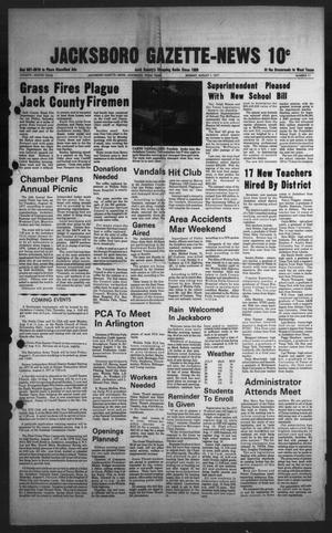 Jacksboro Gazette-News (Jacksboro, Tex.), Vol. 99, No. 11, Ed. 1 Monday, August 1, 1977