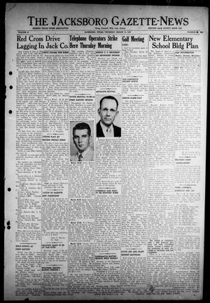 The Jacksboro Gazette-News (Jacksboro, Tex.), Vol. 67, No. 41, Ed. 1 Thursday, March 13, 1947