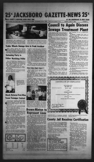 Jacksboro Gazette-News (Jacksboro, Tex.), Vol. 103, No. 6, Ed. 1 Monday, June 21, 1982