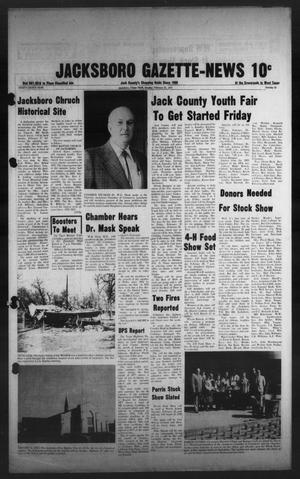 Jacksboro Gazette-News (Jacksboro, Tex.), Vol. 98, No. 40, Ed. 1 Monday, February 21, 1977