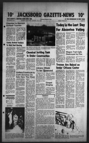 Jacksboro Gazette-News (Jacksboro, Tex.), Vol. 100, No. 46, Ed. 1 Monday, April 2, 1979
