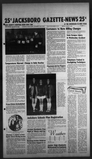 Jacksboro Gazette-News (Jacksboro, Tex.), Vol. 104, No. 12, Ed. 1 Monday, August 1, 1983