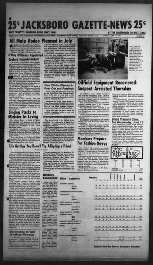 Jacksboro Gazette-News (Jacksboro, Tex.), Vol. 103, No. 5, Ed. 1 Monday, June 14, 1982