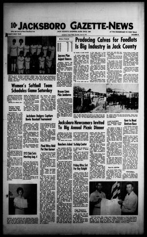 Primary view of object titled 'Jacksboro Gazette-News (Jacksboro, Tex.), Vol. 91, No. 9, Ed. 1 Thursday, July 30, 1970'.