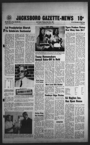 Jacksboro Gazette-News (Jacksboro, Tex.), Vol. 98, No. 18, Ed. 1 Monday, September 20, 1976