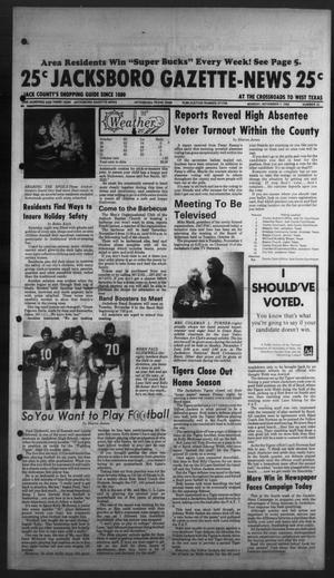 Jacksboro Gazette-News (Jacksboro, Tex.), Vol. 103, No. 25, Ed. 1 Monday, November 1, 1982