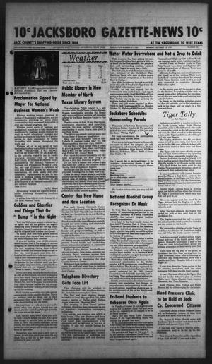 Jacksboro Gazette-News (Jacksboro, Tex.), Vol. 102, No. 22, Ed. 1 Monday, October 12, 1981