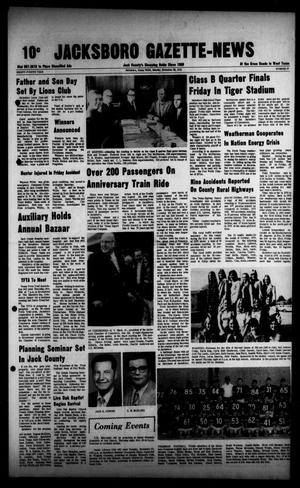 Jacksboro Gazette-News (Jacksboro, Tex.), Vol. 94, No. 27, Ed. 1 Monday, November 26, 1973