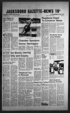 Jacksboro Gazette-News (Jacksboro, Tex.), Vol. 100, No. 34, Ed. 1 Monday, January 8, 1979