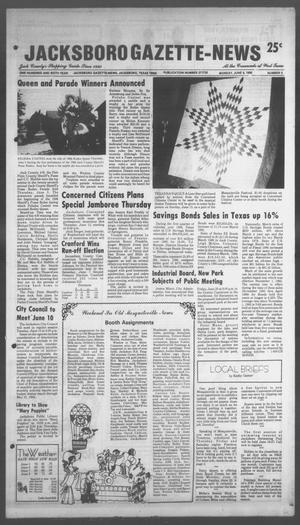 Primary view of object titled 'Jacksboro Gazette-News (Jacksboro, Tex.), Vol. 106, No. 5, Ed. 1 Monday, June 9, 1986'.