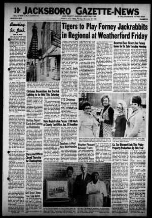 Jacksboro Gazette-News (Jacksboro, Tex.), Vol. NINETIETH YEAR, No. 26, Ed. 0 Thursday, November 27, 1969