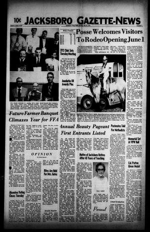 Jacksboro Gazette-News (Jacksboro, Tex.), Vol. 93, No. 1, Ed. 1 Monday, May 29, 1972