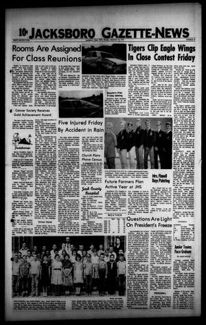 Jacksboro Gazette-News (Jacksboro, Tex.), Vol. 92, No. 17, Ed. 1 Monday, September 20, 1971