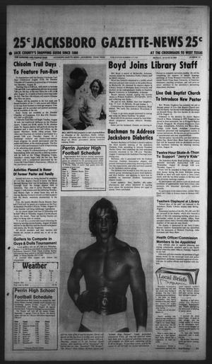 Jacksboro Gazette-News (Jacksboro, Tex.), Vol. 104, No. 13, Ed. 1 Monday, August 8, 1983