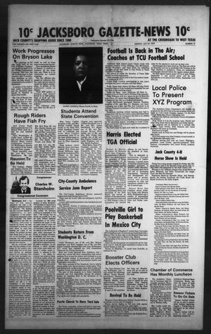 Jacksboro Gazette-News (Jacksboro, Tex.), Vol. 101, No. 10, Ed. 1 Monday, July 23, 1979