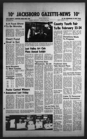 Jacksboro Gazette-News (Jacksboro, Tex.), Vol. 100, No. 39, Ed. 1 Monday, February 12, 1979