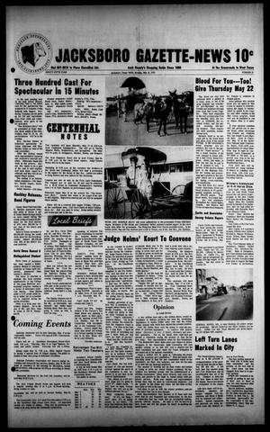 Jacksboro Gazette-News (Jacksboro, Tex.), Vol. NINETY-FIFTH YEAR, No. 51, Ed. 1 Monday, May 12, 1975