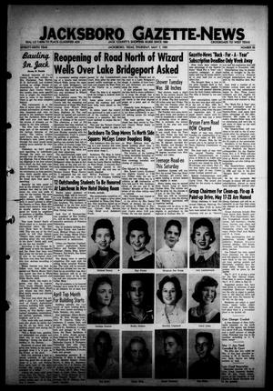 Jacksboro Gazette-News (Jacksboro, Tex.), Vol. 79, No. 50, Ed. 1 Thursday, May 7, 1959