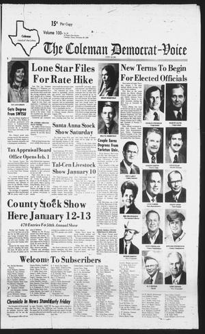 The Coleman Democrat-Voice (Coleman, Tex.), Vol. 100, No. 33, Ed. 1 Tuesday, December 30, 1980