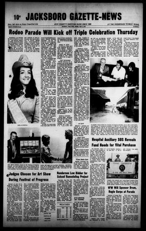 Primary view of object titled 'Jacksboro Gazette-News (Jacksboro, Tex.), Vol. 94, No. 2, Ed. 1 Monday, June 4, 1973'.