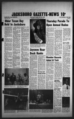 Jacksboro Gazette-News (Jacksboro, Tex.), Vol. 99, No. 2, Ed. 1 Monday, May 30, 1977