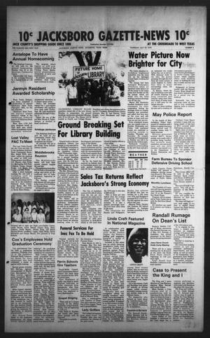 Jacksboro Gazette-News (Jacksboro, Tex.), Vol. 101, No. 9, Ed. 1 Monday, July 16, 1979