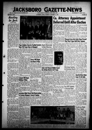 Jacksboro Gazette-News (Jacksboro, Tex.), Vol. 80, No. 30, Ed. 1 Thursday, December 17, 1959
