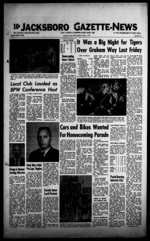 Jacksboro Gazette-News (Jacksboro, Tex.), Vol. 91, No. 18, Ed. 1 Thursday, October 1, 1970